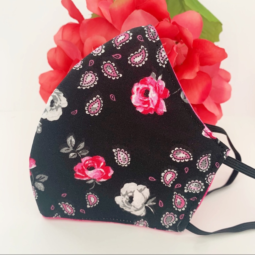 2/$20 Triple Layer Handmade Face Mask